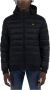 Lyle & Scott Gewatteerde jas met capuchon en logo borduursel Black Heren - Thumbnail 3