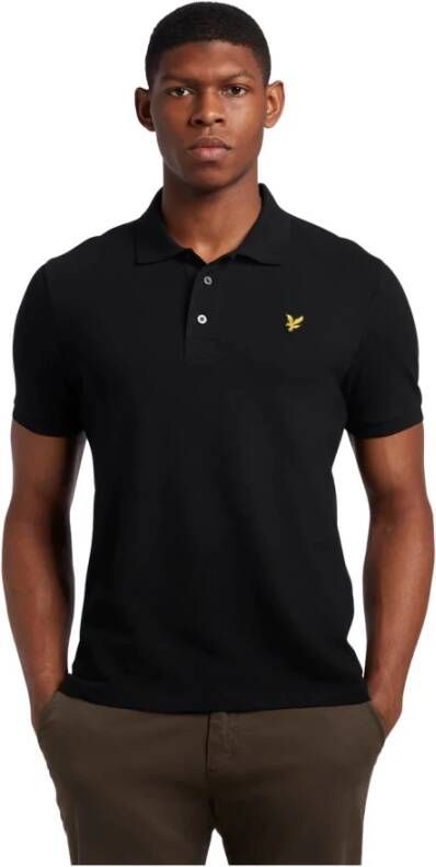 Lyle & Scott Effen polo grote maten Zwart Heren