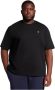 Lyle & Scott Effen T-shirt grote maten Zwart Heren - Thumbnail 1