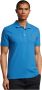 Lyle & Scott Klassieke effen poloshirt in Bright Cobalt-M Blue Heren - Thumbnail 1
