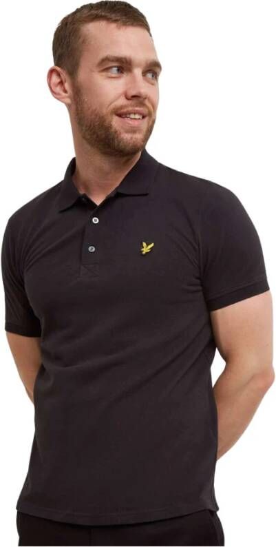 Lyle & Scott Gewoon poloshirt Zwart Heren