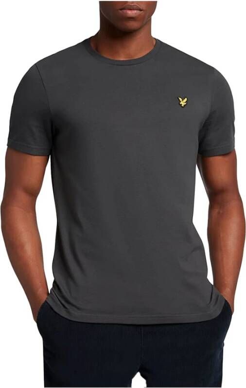 Lyle & Scott Grijze T-shirts en Polos Grijs Heren