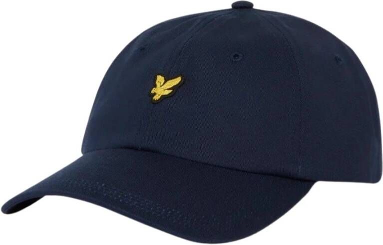 Lyle & Scott Donkerblauwe Baseballpet Blue Unisex - Foto 4