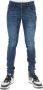 Lyle & Scott Blauwe Print Versleten Effect Jeans Blue Heren - Thumbnail 1