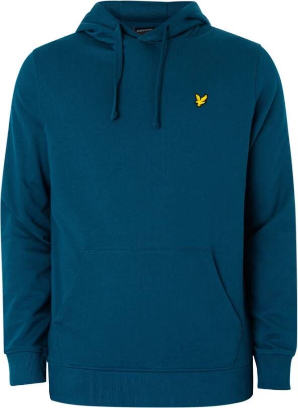 Lyle & Scott Hoodie Stijlvol Ontwerp Blauw Heren