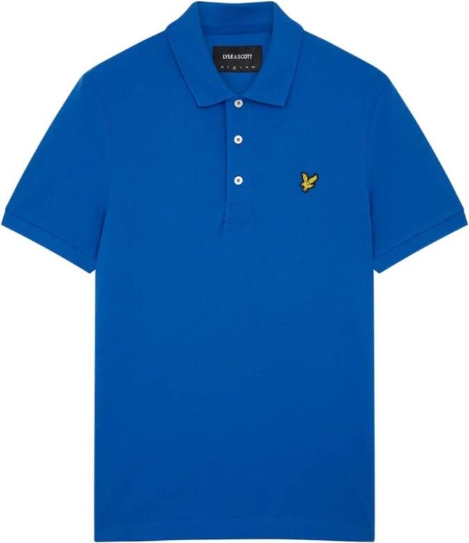 Lyle & Scott Klassiek Polo Shirt Blauw Heren