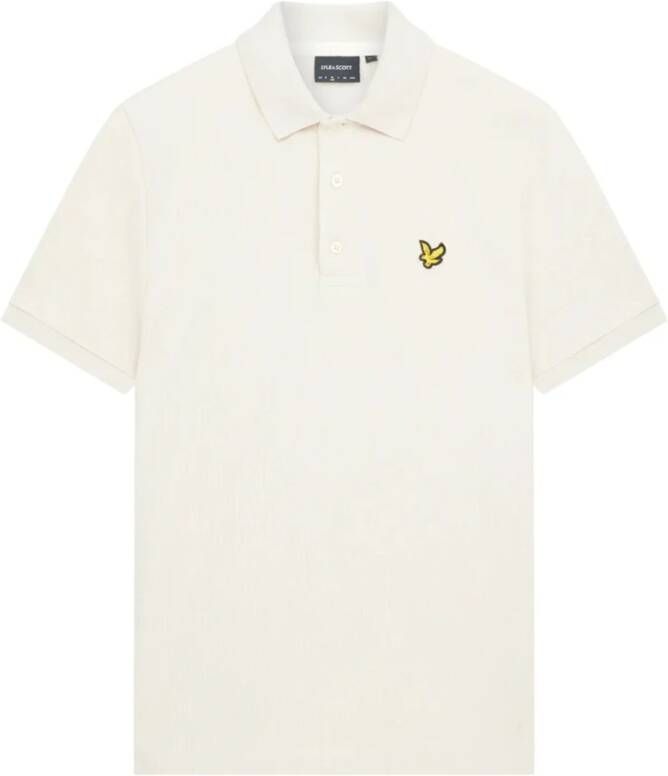 Lyle & Scott Klassieke Cuffed Polo Beige Heren