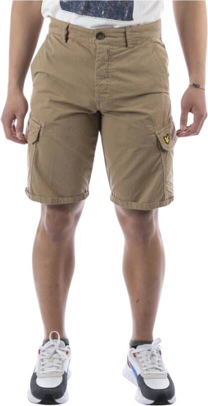 Lyle & Scott Korte Broek Beige Heren