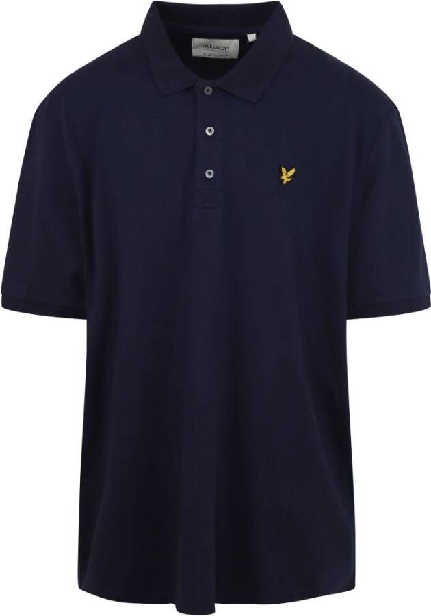 Lyle & Scott Lyle and Scott Polo Navy Blauw Heren