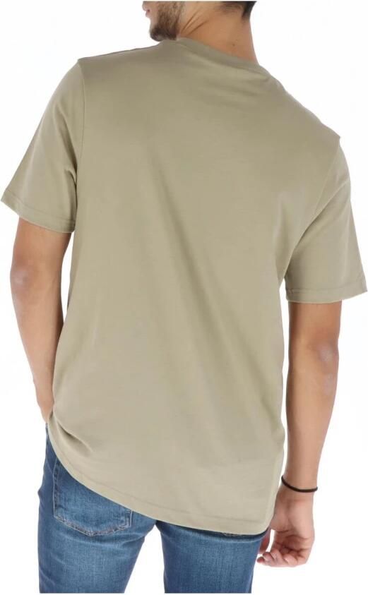 Lyle & Scott Beige Katoenen Ronde Hals T-Shirt Beige Heren