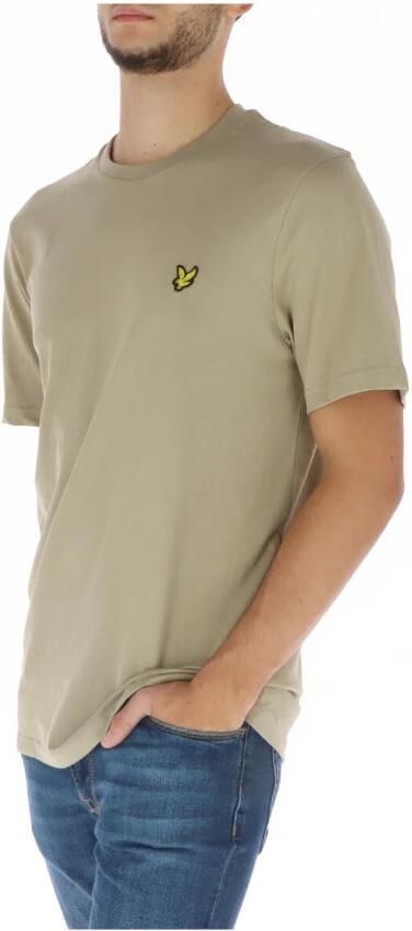 Lyle & Scott Beige Katoenen Ronde Hals T-Shirt Beige Heren - Foto 2