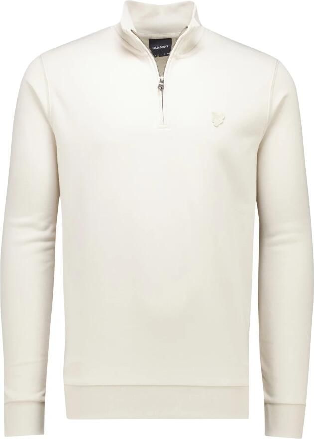 Lyle and Scott Lyle & Scott Half Zip Pullover Tonal Ecru