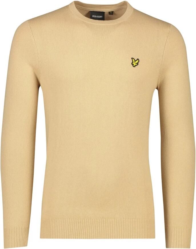 Lyle & Scott Heren Beige Trui met Klassiek Design Beige Heren - Foto 2