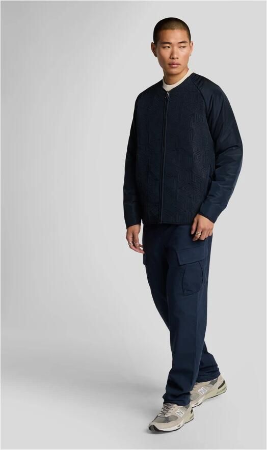 Lyle & Scott Cargobroek Lyle & Scott Cargo-joggingbroek van ripstopstof van katoen - Foto 2