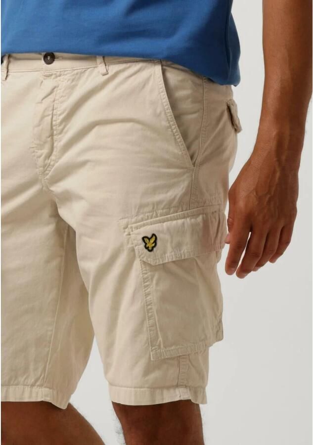 Lyle & Scott Korte Broek Lyle & Scott SH1815IT WEMBLEY CARGO-W2103 BEIGE