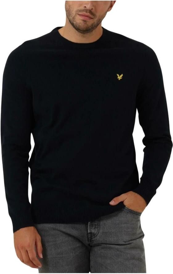 Lyle & Scott Maglione Lyle ; Scott Kn400Vc-Z865 Nero Taglie abbigliamento: L Zwart Heren - Foto 19