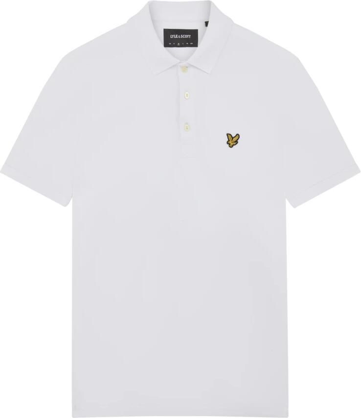 Lyle & Scott Polo Shirt Korte Mouw Lyle & Scott Effen poloshirt van biologisch katoen - Foto 11