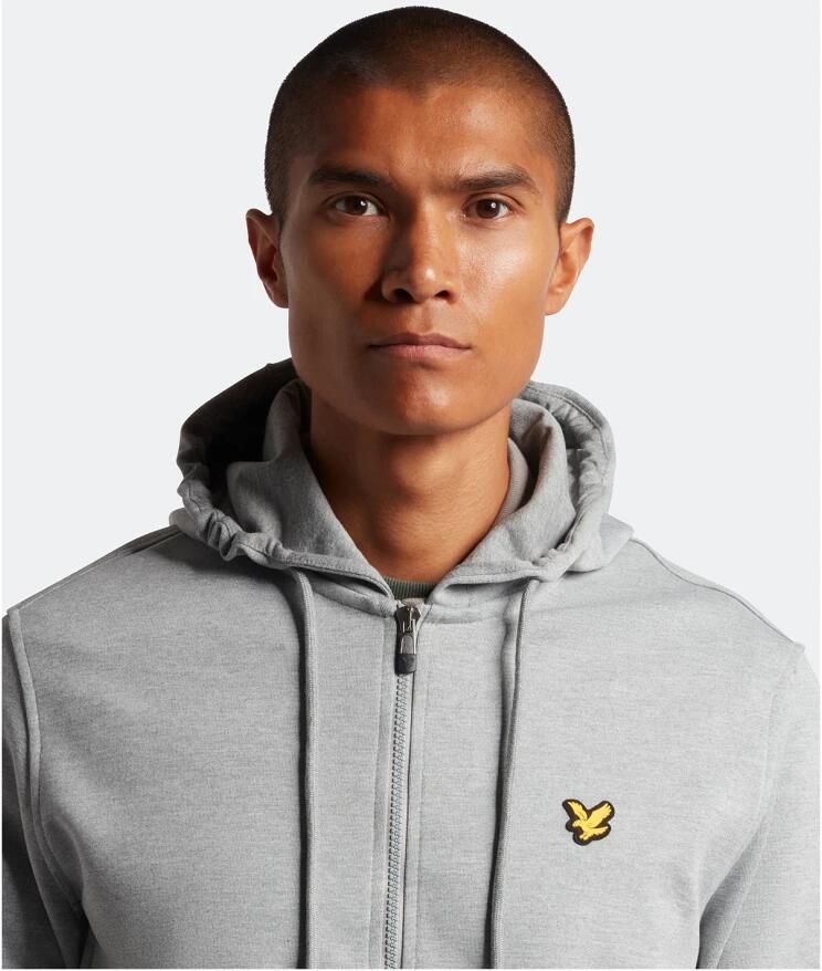 Lyle & Scott Sport Full Zip Fly Fleece Hoodie Sweatvest Heren