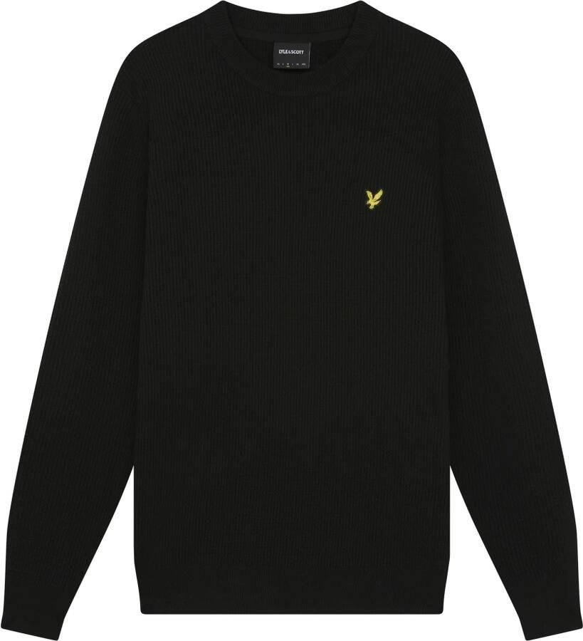 Lyle & Scott Maglione Lyle ; Scott Kn400Vc-Z865 Nero Taglie abbigliamento: L Zwart Heren - Foto 10
