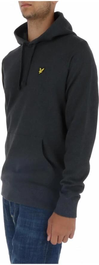 Lyle & Scott Lyle and Scott Hoodie Donkergrijs Grijs Heren - Foto 4