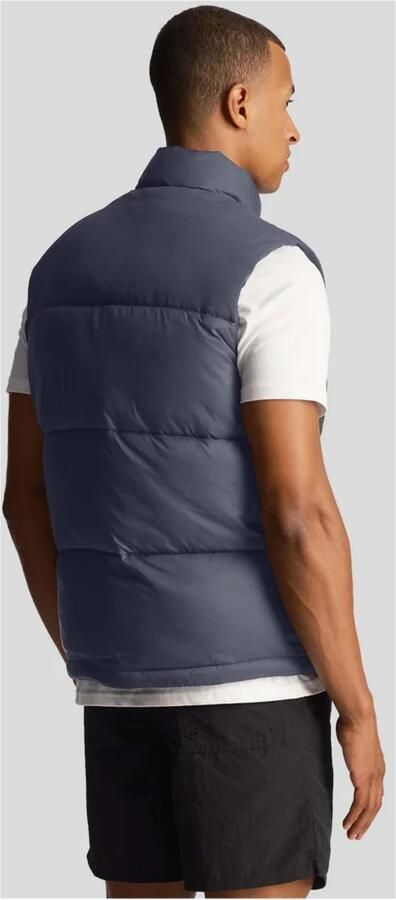 Lyle & Scott Veelzijdig Lichtgewicht Wadded Gilet Gray Heren - Foto 4