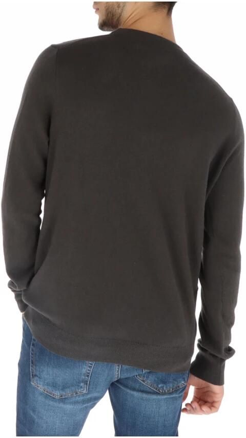 LYLE & SCOTT Heren Truien & Vesten Cotton Merino Crew Neck Jumper Donkergrijs - Foto 5