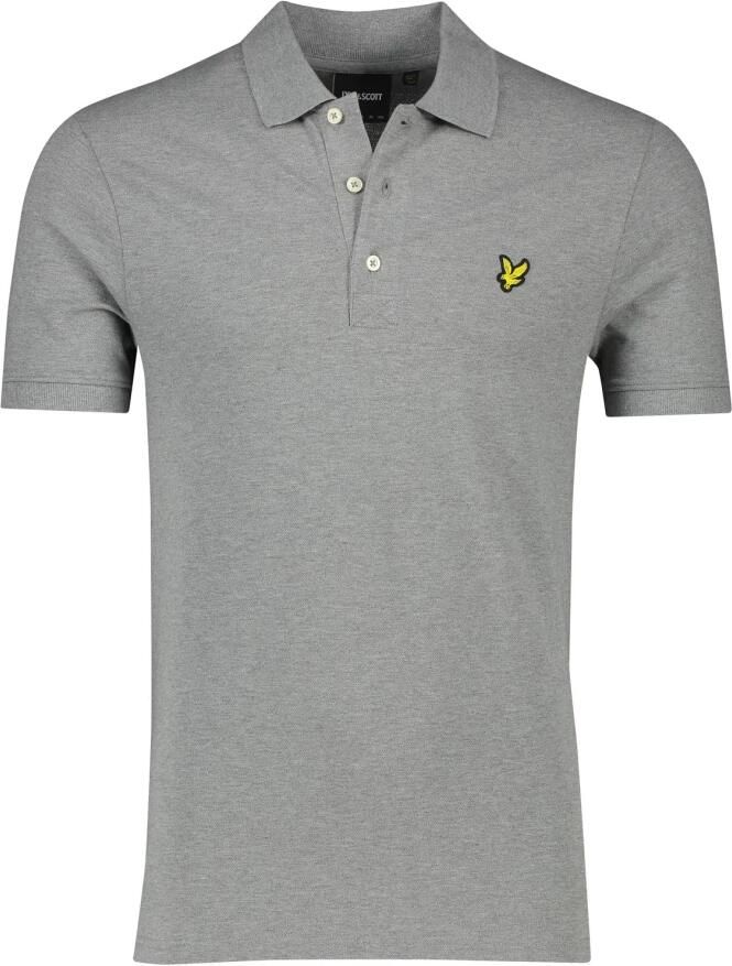 Lyle & Scott Polo Shirt Korte Mouw Lyle & Scott SP400VOG POLO-T28 MI GREY MARL