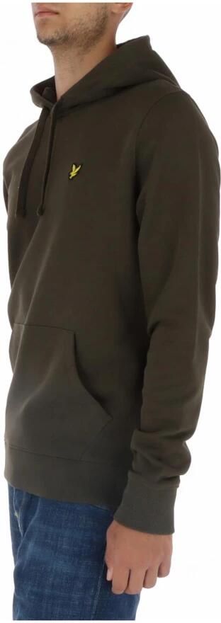 Lyle & Scott Olijfgroene Hoodie met Kangoeroezak Green Heren - Foto 7