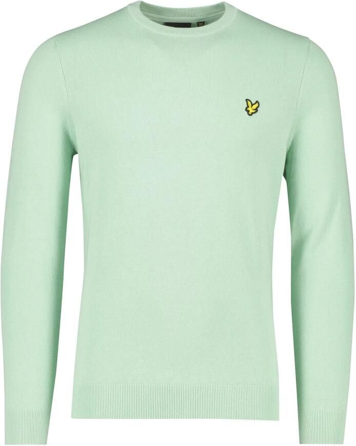 Lyle & Scott Groene Ronde Hals Trui Green Heren