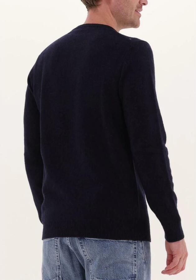 LYLE & SCOTT Heren Truien & Vesten Crew Neck Lambswool Blend Jump Donkerblauw - Foto 3