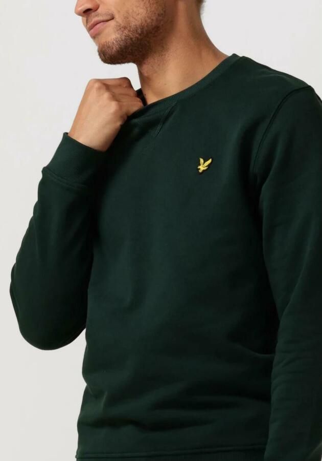 LYLE & SCOTT Heren Truien & Vesten Crew Neck Sweatshirt Groen - Foto 8