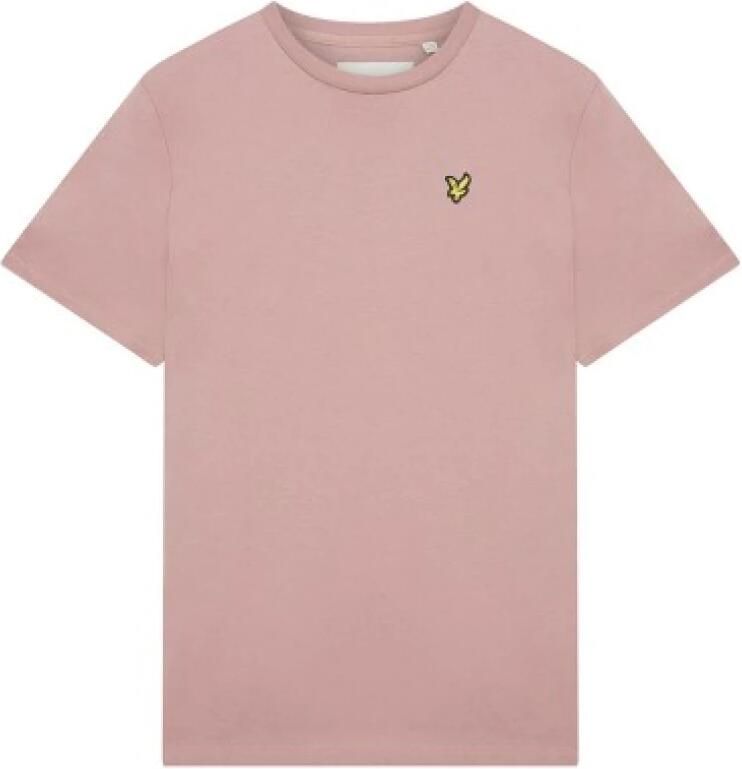 Lyle & Scott Plain T-shirt lichtroze Ts400Vog Roze Heren - Foto 5