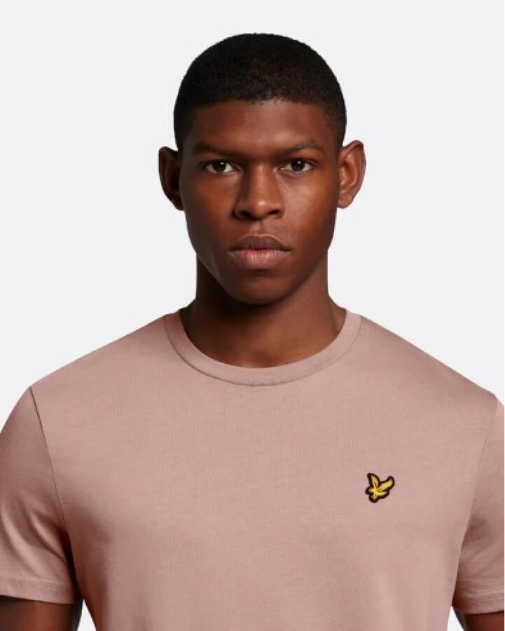 Lyle & Scott Plain T-shirt lichtroze Ts400Vog Roze Heren - Foto 3