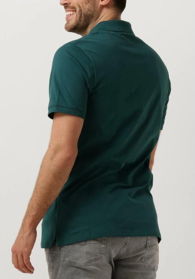 LYLE & SCOTT Heren Polo's & T-shirts Plain Polo Shirt Donkergroen - Foto 4