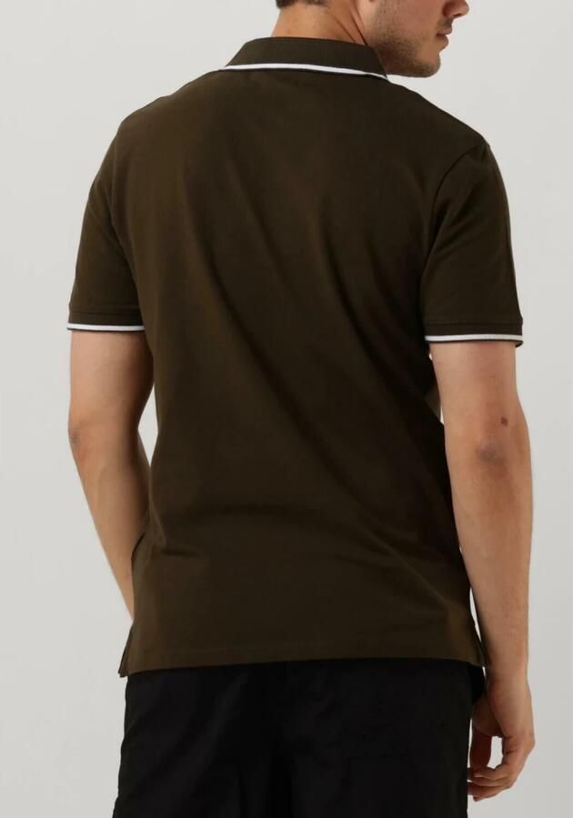 LYLE & SCOTT Heren Polo's & T-shirts Tipped Polo Shirt Groen - Foto 5