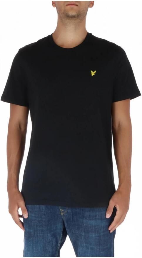 Lyle & Scott Zwarte Logo Adelaar T-shirt Lente Collectie Black Heren - Foto 6