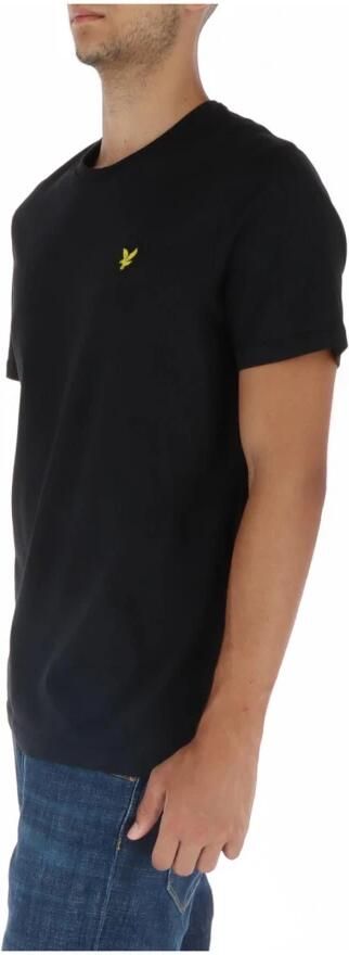 Lyle & Scott Zwarte Logo Adelaar T-shirt Lente Collectie Black Heren - Foto 10