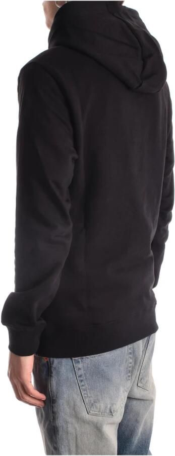 Lyle & Scott Katoenen Pullover Hoodie met Kangaroo Zak Zwart Heren - Foto 11