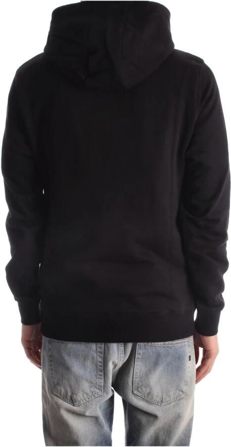 Lyle & Scott Katoenen Pullover Hoodie met Kangaroo Zak Zwart Heren - Foto 8