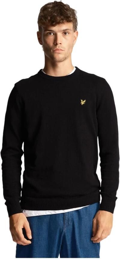 Lyle & Scott Maglione Lyle ; Scott Kn400Vc-Z865 Nero Taglie abbigliamento: L Zwart Heren - Foto 16