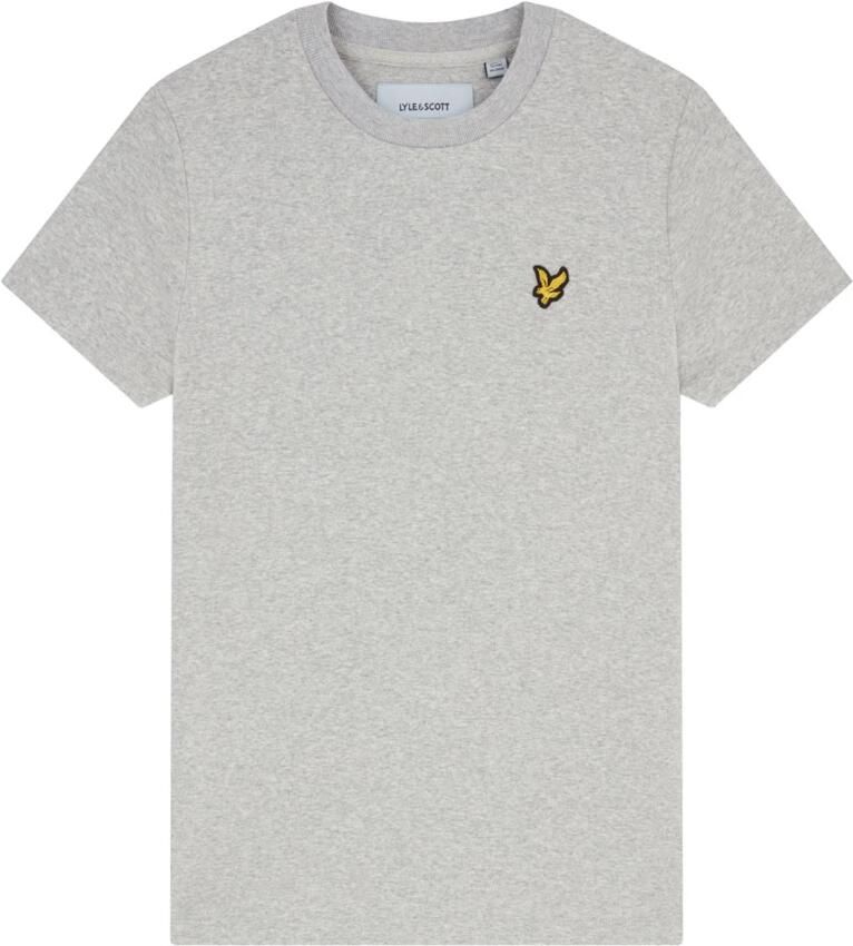 Lyle & Scott T-shirt Lyle & Scott TS400VOG PLAIN-D24 LIGHT GREY MARL - Foto 7
