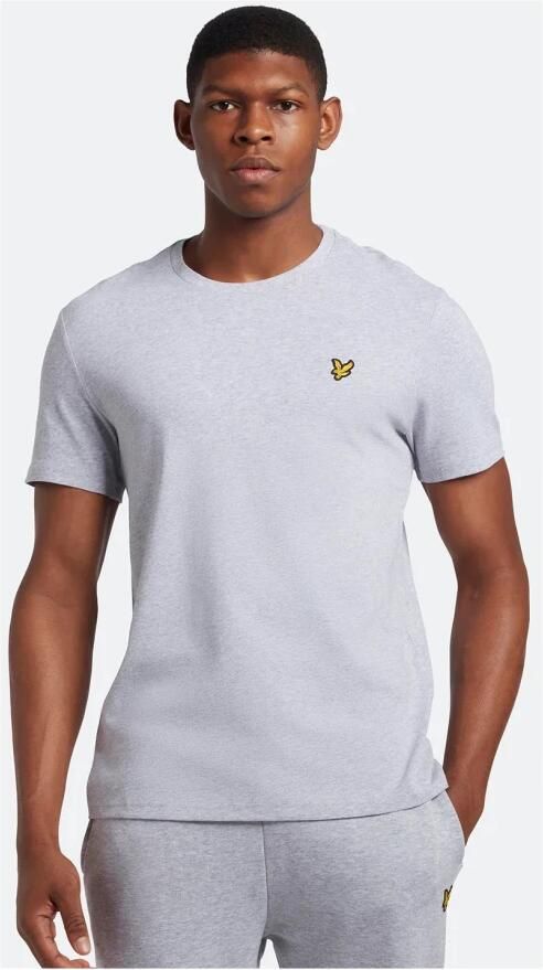 Lyle & Scott T-shirt Lyle & Scott TS400VOG PLAIN-D24 LIGHT GREY MARL - Foto 6