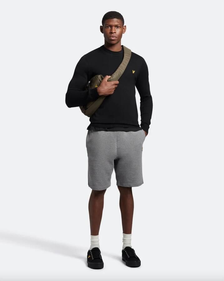 Lyle & Scott Maglione Lyle ; Scott Kn400Vc-Z865 Nero Taglie abbigliamento: L Zwart Heren - Foto 13