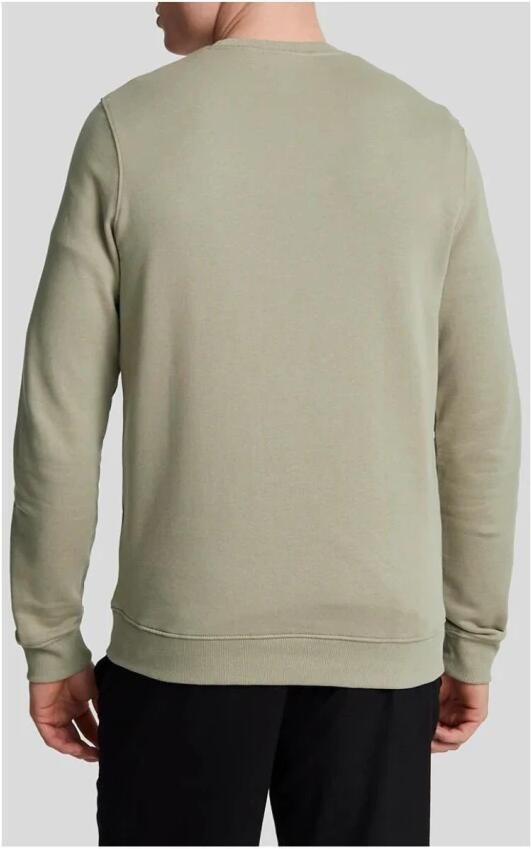 Lyle & Scott Klassieke Logo Sweatshirt Alle Seizoenen Green Heren - Foto 2