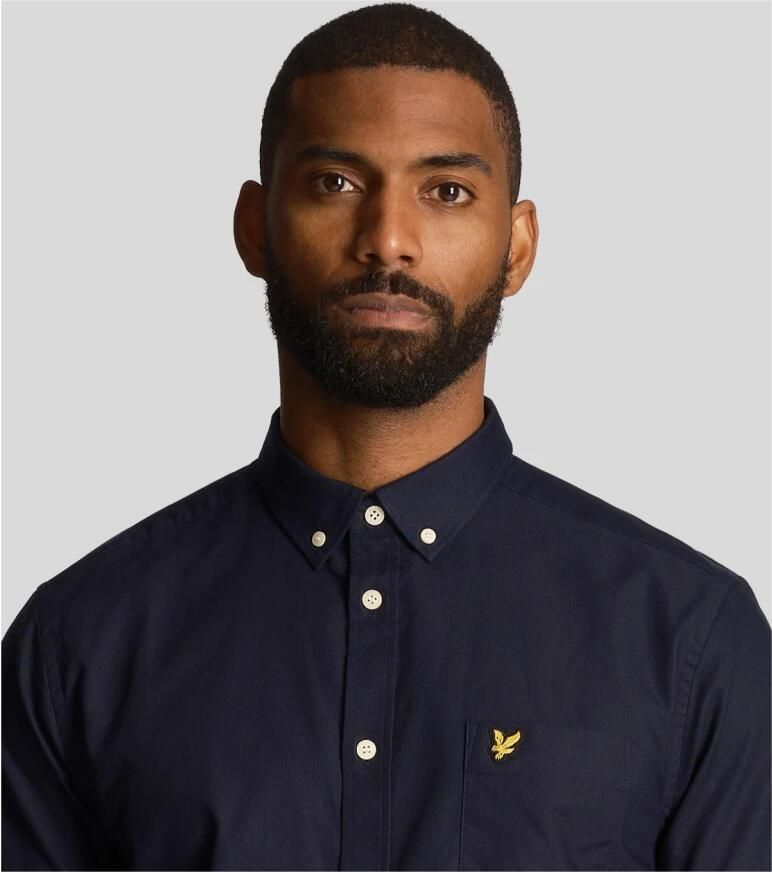 Lyle & Scott Overhemd Lange Mouw Lyle & Scott Chemise à manche courtes Oxford