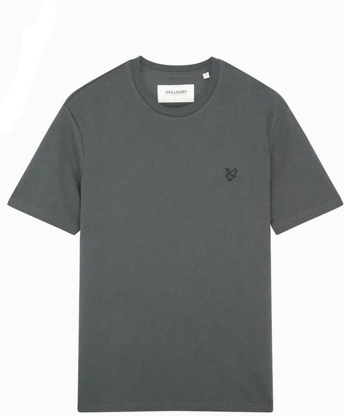 Lyle & Scott Korte mouw T-shirt Ts400Ton Gray Heren