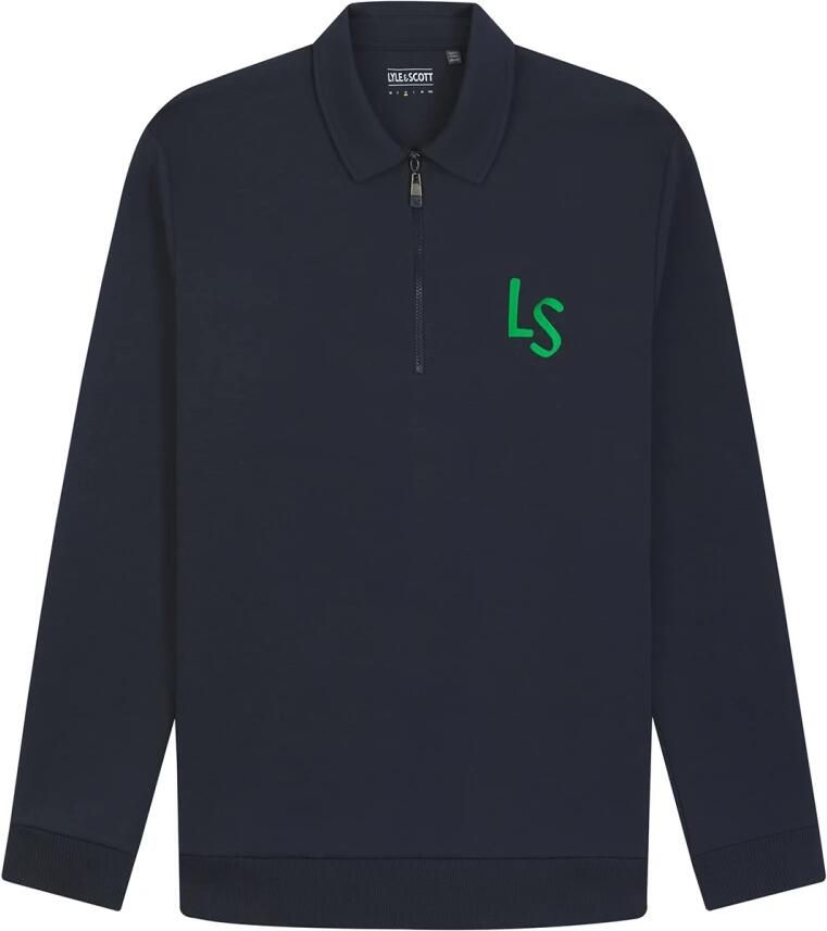 Lyle & Scott Sweater Lyle & Scott Sweatshirt 1 2 zip Logo - Foto 4