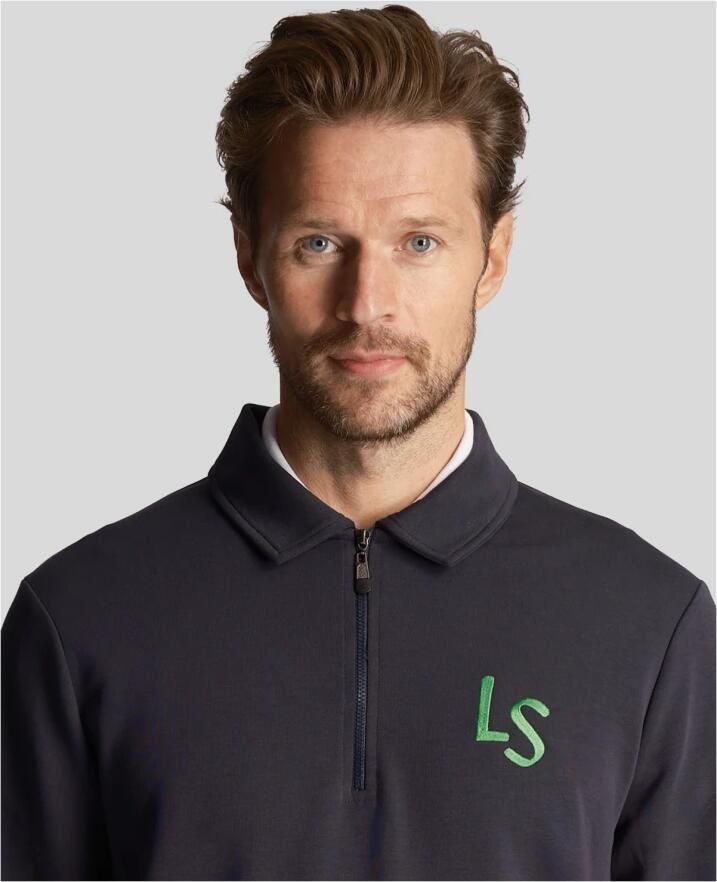 Lyle & Scott Sweater Lyle & Scott Sweatshirt 1 2 zip Logo