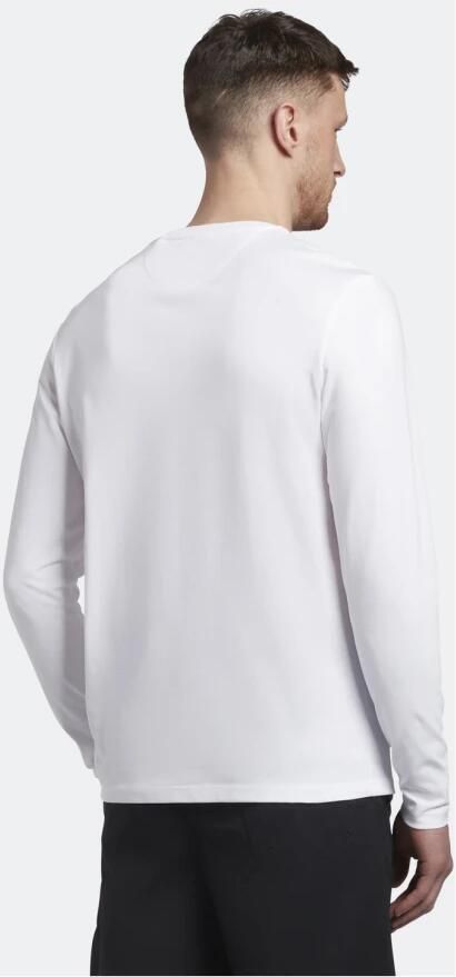 Lyle & Scott T-shirt Lyle & Scott TS512VOG L S T-SHIRT-626 WHITE - Foto 4
