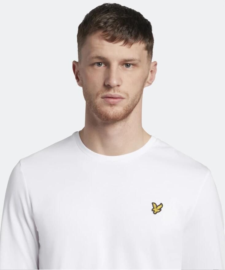 Lyle & Scott T-shirt Lyle & Scott TS512VOG L S T-SHIRT-626 WHITE